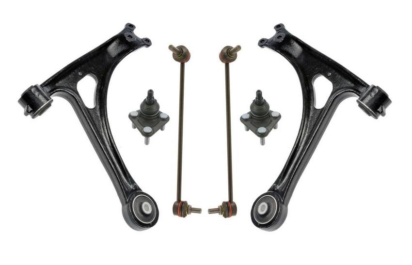 Audi Suspension Control Arm Kit - Front (6 Pieces) 8N0407365C